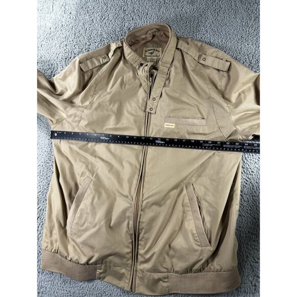 Harbor Bay Bomber Jacket Men‎ XLT Full Zip Lined Grandpa 80s 90s Retro - Picture 3 of 7